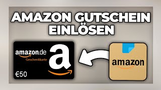 Amazon Gutschein einlösen amp Guthaben Code aufladen  Tutorial [upl. by Goto101]