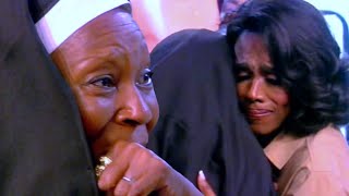 Whoopi Goldberg Gets Emotional After Sister Act 2 Cast Performance on The View [upl. by Christos]