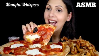 ASMR  EATING PEPPERONI DELUXE PIZZA  MUKBANG WHIPSER  MANGIA WHISPERS 먹방 [upl. by Cheria]