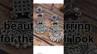 Beautiful earring for diwali look fashion meeshoonline hindufestival diwali earrings [upl. by Beall]