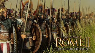 SO MANY JAVELINS BEING THROWN  Rome 2 Total War Multiplayer Siege [upl. by Kirkpatrick]