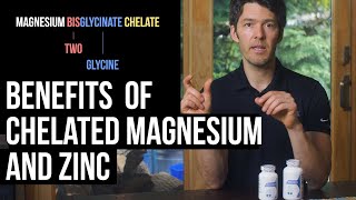 Benefits of Chelated Magnesium amp Zinc the Albion difference [upl. by Haerdna]