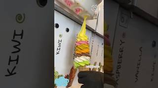 Trending 7 Layers Ice Cream  7 Flavours Ice Cream  viral icecream food shorts [upl. by Tremann]