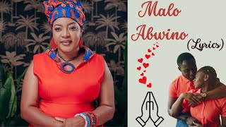 Angela Nyirenda  Malo Abwino  Scrolling Lyrics [upl. by Gilberto]