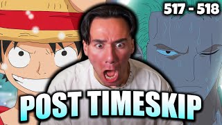 STRAW HATS AFTER 2 YEAR TIME SKIP One Piece Reaction [upl. by Tiana227]