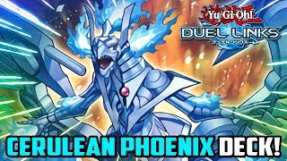 Cerulean Sacred Phoenix of Nephthys DECK  YuGiOh Duel Links [upl. by Nonaihr]