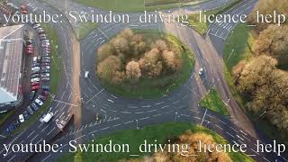 Swindon Mannington roundabout in 2021  driving licence help [upl. by Jeramey]