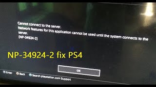 How to fix NP349242 Cannot connect to the server error in PS4 [upl. by Baiel]