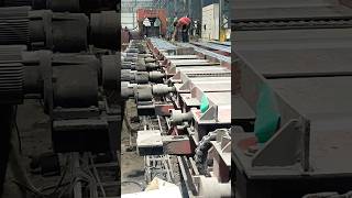 Cold shear cutting process rolling mill [upl. by Llerat]