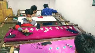 Hand embroidery manufacturers in delhi ncr  handwork karigar in Delhi  918750415366 [upl. by Anavoj319]