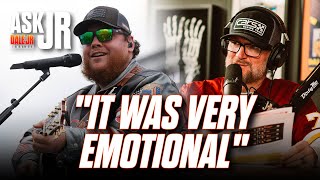 Dale Jr Describes The Atmosphere At Concert For Carolina with Luke Combs Eric Church and Others [upl. by Lia]