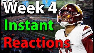 NFL Week 4 Reactions [upl. by Zipnick811]