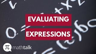 Evaluating Expressions [upl. by Mahda]