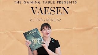 Vaesen A Nordic Horror Roleplaying Game Review [upl. by Nodababus868]