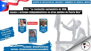 Foro La Revolución Nacionalista de 1950 [upl. by Filberto]