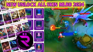 APK SCRIPT SKIN MLBB TERBARU 2024  UNLOCK ALL SKIN MOBILE LEGENDS TERBARU [upl. by Ahcsrop]