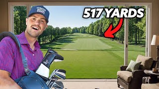 I Explored The Worlds Biggest Backyard Golf Course [upl. by Retsub]