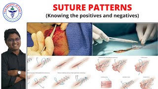 Suture Patterns  General Surgery  Lecture 08 [upl. by Naryb266]