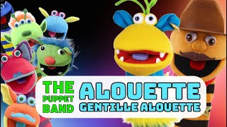 ALOUETTE GENTILLE ALOUETTE  The Puppet Band comptines rock pour enfants [upl. by Lorena448]