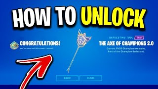 How to get the FNCS Pickaxe in Fortnite WORKING 2023 [upl. by Atoked]