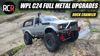 WPL C24 Rock Crawler ‼️ Metal Upgrades [upl. by Bonina516]