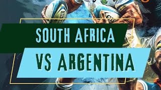 Springboks vs Argentina 1st Half 28 September 2024 [upl. by Patsis]