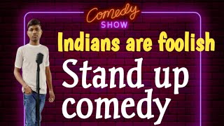 stand up comedy Indian is fulfilled with alians with Anchal sharma Show [upl. by Akenat]