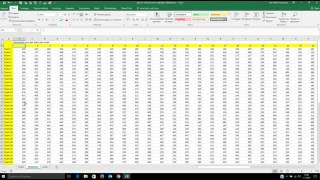 Rijen enof kolommen vastzetten blokkeren in Excel 2016 [upl. by Eleumas]