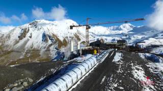 Val dIsère  Solaise 2016  Première phase  First stage [upl. by Marella]