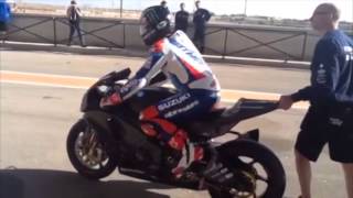 Hopper starts testing 2014 testing in Cartagena [upl. by Nnaeoj346]