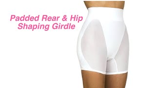 Padded Rear and Hip Shaping Girdle  Glamour Boutique [upl. by Sandry579]