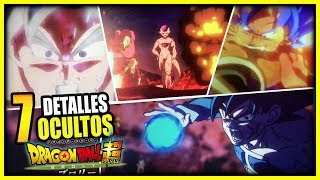 7 PEQUEÑOS DETALLES AGREGADOS EN DRAGÓN BALL SUPER BROLY  ANZU361 [upl. by Eirojam]