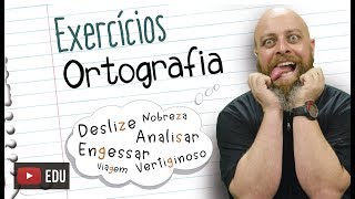 Exercícios de Ortografia Prof Noslen [upl. by Lohse]