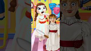 Scary edit🩸anabelle mytalkingangela2 newedit gaming cosplay amusingtv [upl. by Nnahoj]