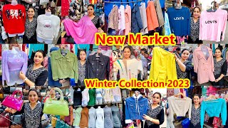 New Market Winter Collection 2023  Kolkata New Market 2023  Cheapest Market Kolkata [upl. by Yokoyama]