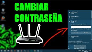 Cambiar la contraseña del Wifi  Cualquier Router 2021 [upl. by Senskell]