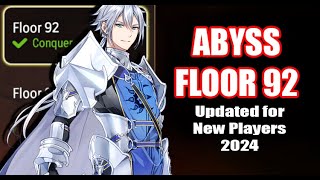 Abyss Floor 92 Beginners Guide Epic Seven [upl. by Eldorado453]