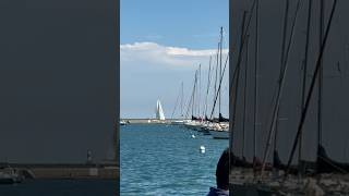 Sailboat On Lake Michigan travel vlog fun [upl. by Moia673]