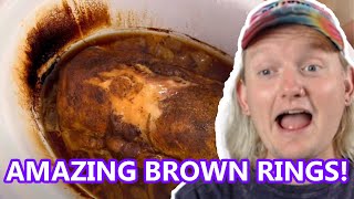 6 UNBELIEVABLE RECIPES TO GET BROWN RINGS IN YOUR CROCK POT [upl. by Codee]