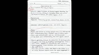 Aim To perform the assay of Aspirin bpharma medicinalchemistry assay practical handwritten [upl. by Adnilec]