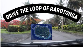 Full Loop of Rarotonga In Real time [upl. by Hurlee]