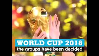 World Cup 2018 The groups have been decided [upl. by Mark]