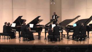 William Tell Overture by Rossini 4 pianos 16 hands [upl. by Lauhsoj]