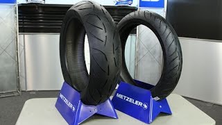 Metzeler Sportec M7 RR Tire Set  Motorcycle Superstore [upl. by Assilav35]