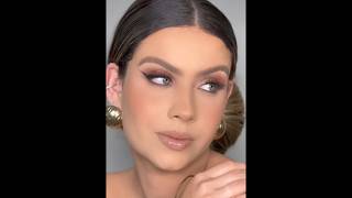 Esfumado marrón con sombra makeup makeuptutorial beautytutorial beauty glam diy [upl. by Souvaine]