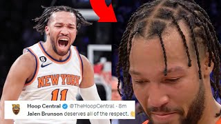 NBA FANS REACT TO JALEN BRUNSON VS INDIANA PACERS  JALEN BRUNSON REACTIONS [upl. by Sidnala]