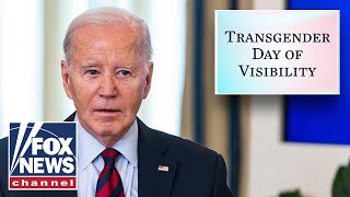 OUTRAGE Biden honors Trans Day of Visibility on Easter Sunday [upl. by Niobe]