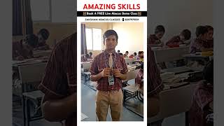 Brain Development Program for Kids  Saksham Abacus Online Classes learn maths skills shorts yt [upl. by Wahl]