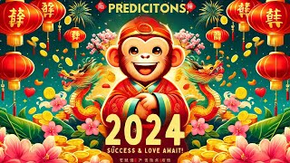 2024 Monkey Zodiac Predictions Embrace Success amp Love [upl. by Inacana]