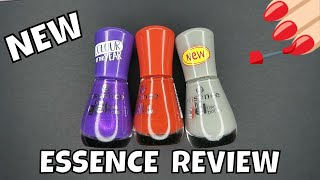 New Essence Gel Line Polishes  August 2018 [upl. by Enyak]